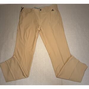 Adidas Men's 35x32 Tan Golf Pants RN#88387